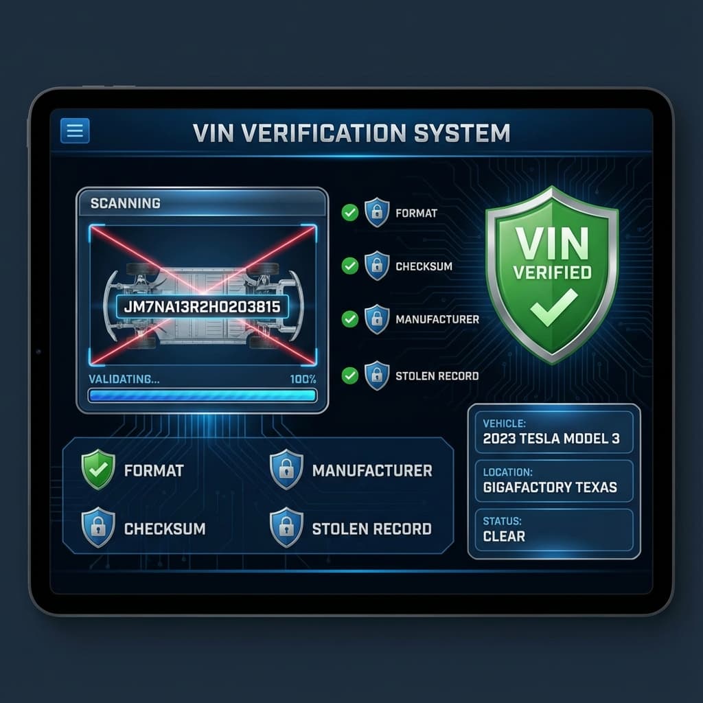 VIN Verifier System UI